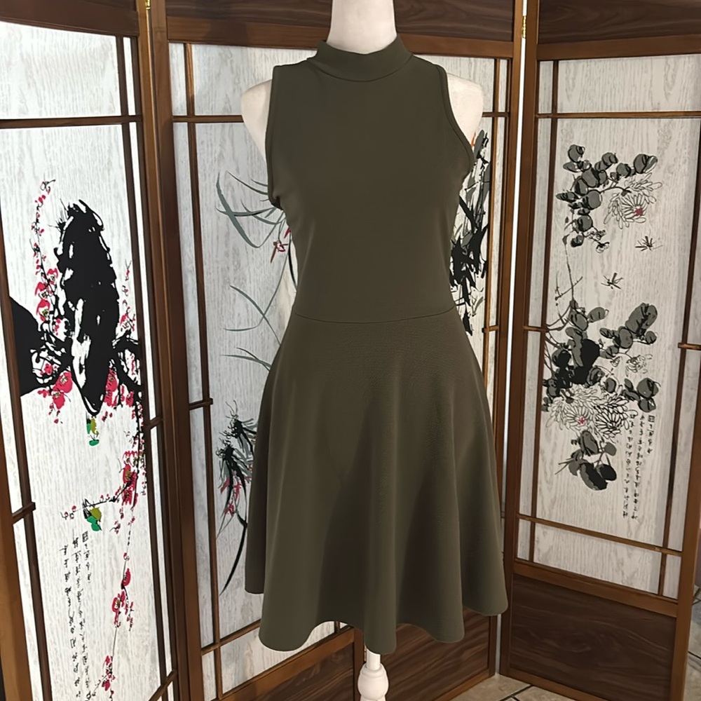 Decree sleeveless skater dress